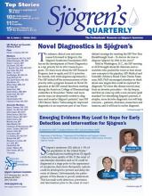 Dr. Steven Hsu Is On The Cover Of Sjogrens Quarterly!!